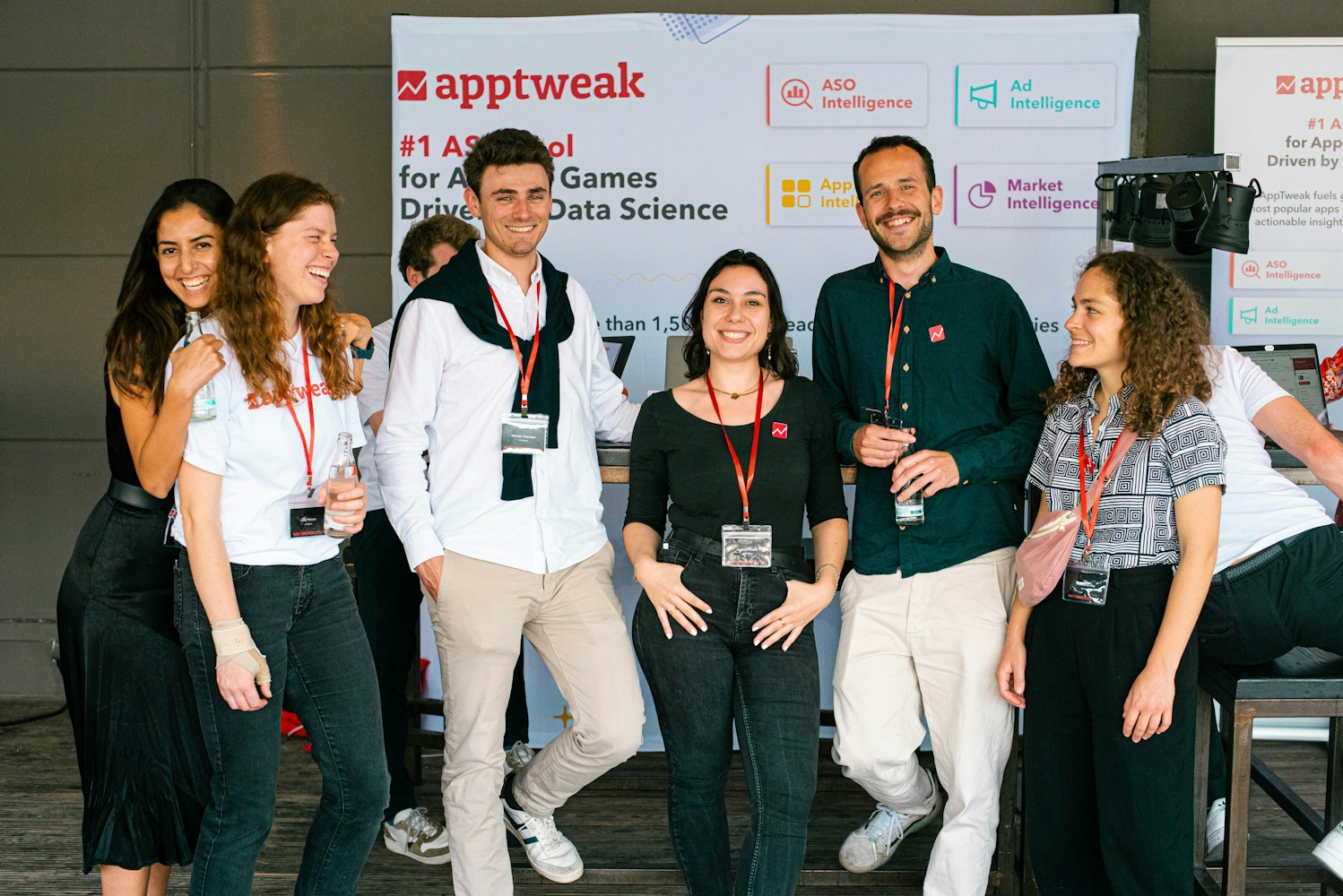 Team pic at event